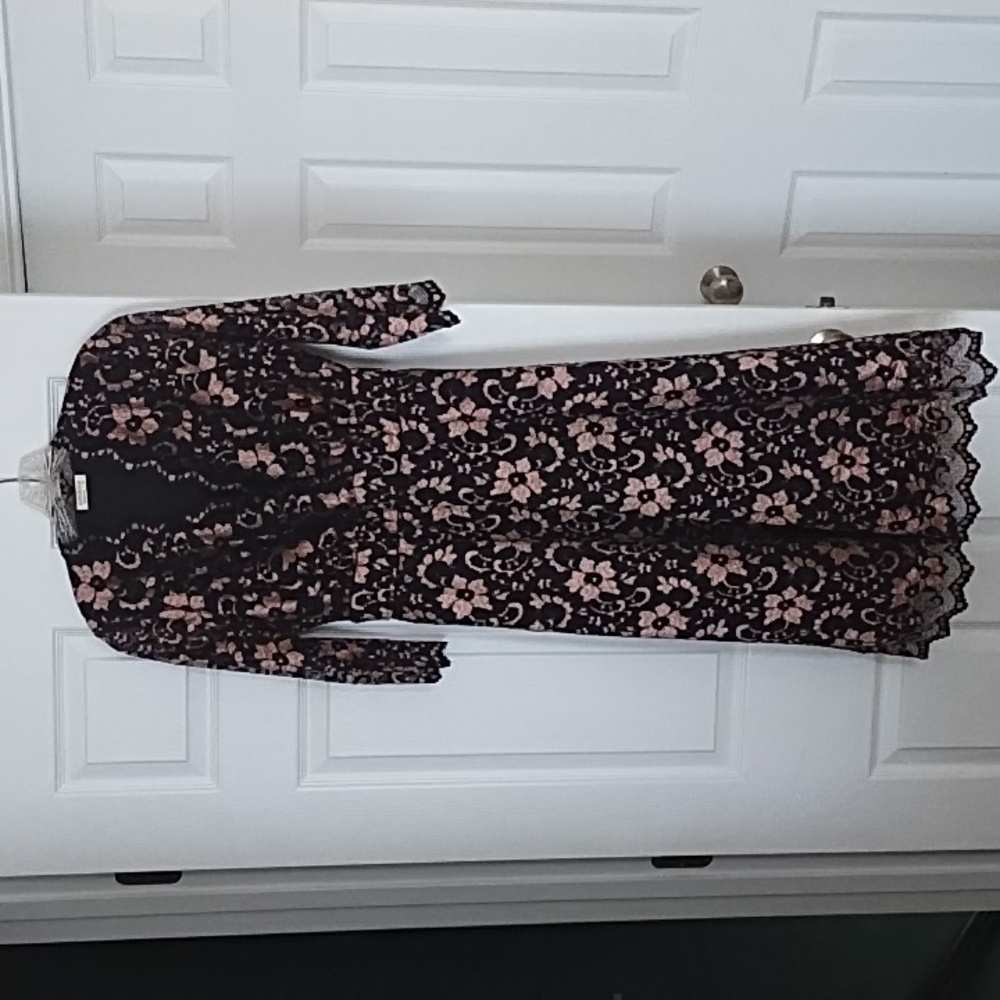 Nordstrom's NWOT Beautiful Kiyonna Plus Size Mon Cherie Lace Dress -(12-14)